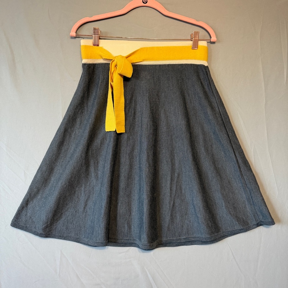 Girls From Savoy Anthropology Womens Wool Sweater Skirt Size S Academia A-Line